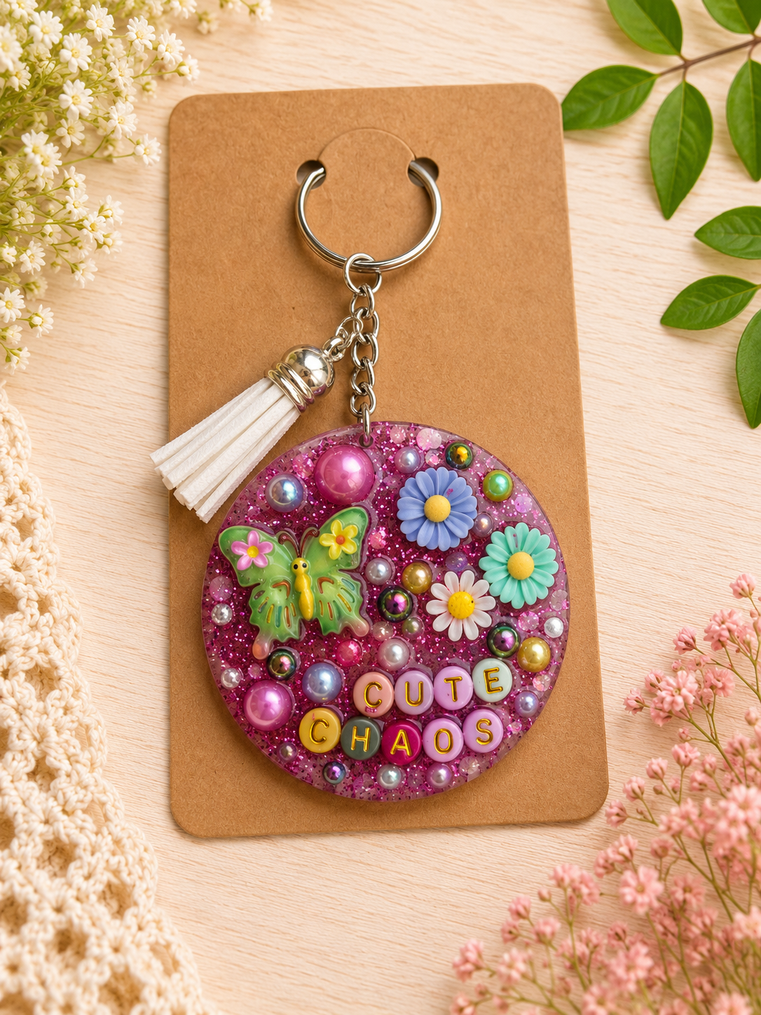 Sassy Charm Keychains