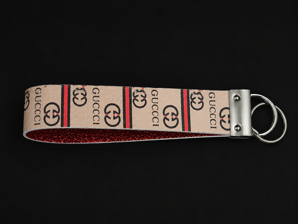 Sassy Wristlet Keychain – Designer Inspired