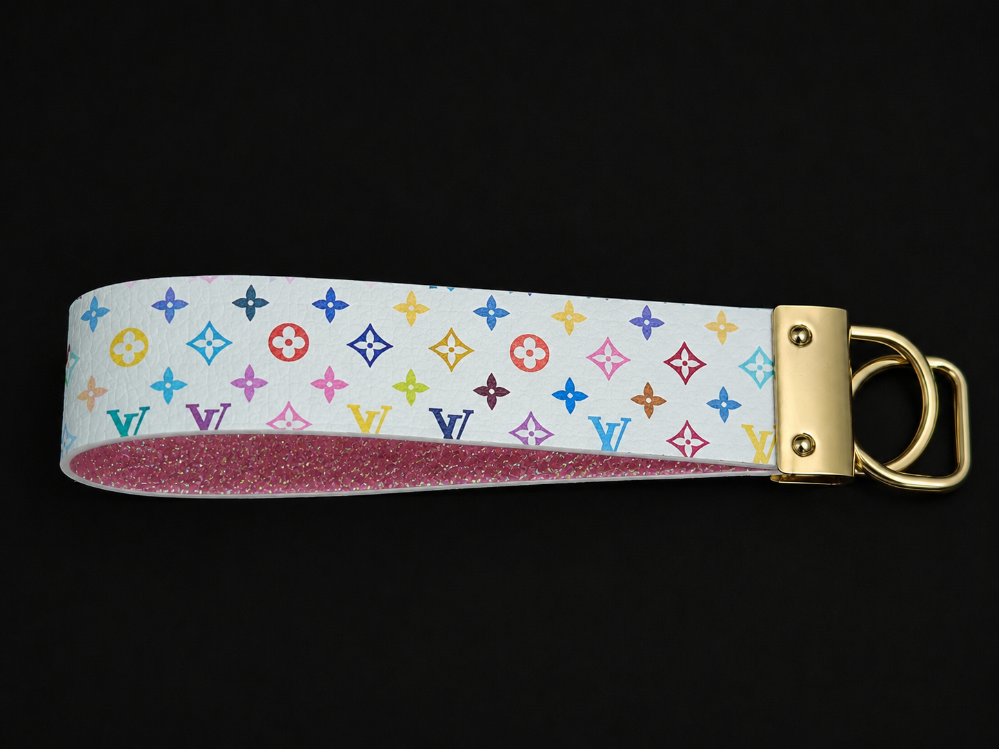 Sassy Wristlet Keychain – Designer Inspired